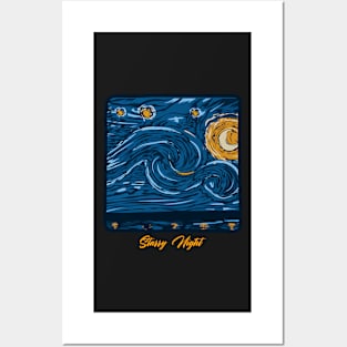 Starry Night Posters and Art